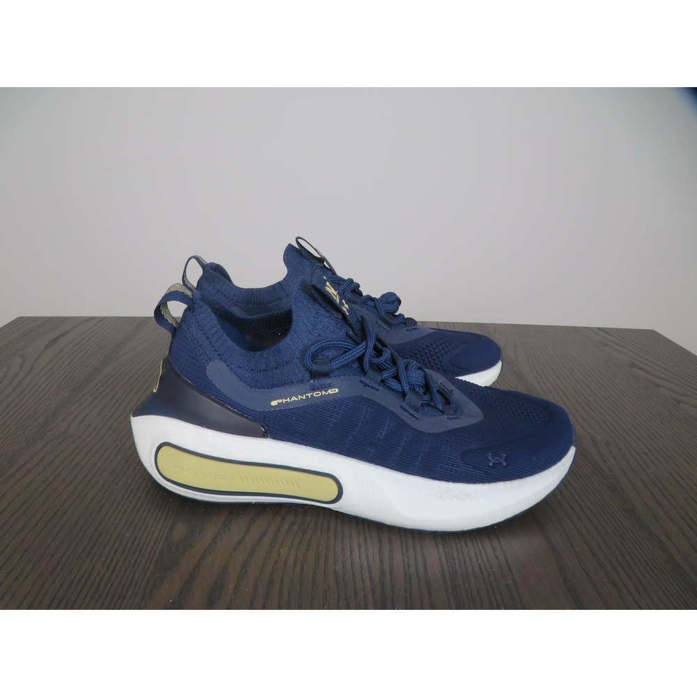 Navy Midshipmen Shoes Women 8.5 Mens 7 Under Armour Phantom 4 Blue Team Issued